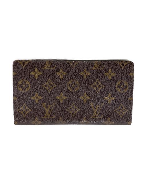 LOUIS VUITTON（ルイ ヴィトン）LOUIS VUITTON (ルイ ヴィトン) 札入れ ブラウンの古着・服飾アイテム