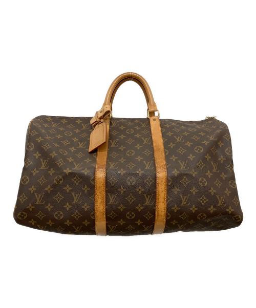 LOUIS VUITTON（ルイ ヴィトン）LOUIS VUITTON (ルイ ヴィトン) トラベルバッグ ブラウンの古着・服飾アイテム