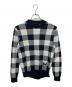 LOUIS VUITTON（ルイ ヴィトン）の古着「2017 Plaid Pullover」｜ネイビー×ホワイト