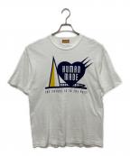 HUMAN MADEヒューマンメイド）の古着「GRAPHIC T-SHIRT The Future is in the Past」｜ホワイト