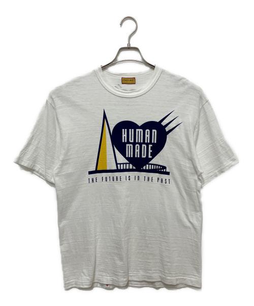HUMAN MADE（ヒューマンメイド）HUMAN MADE (ヒューマンメイド) GRAPHIC T-SHIRT The Future is in the Past ホワイト サイズ:Lの古着・服飾アイテム