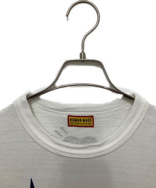 HUMAN MADE（ヒューマンメイド）HUMAN MADE (ヒューマンメイド) GRAPHIC T-SHIRT The Future is in the Past ホワイト サイズ:Lの古着・服飾アイテム
