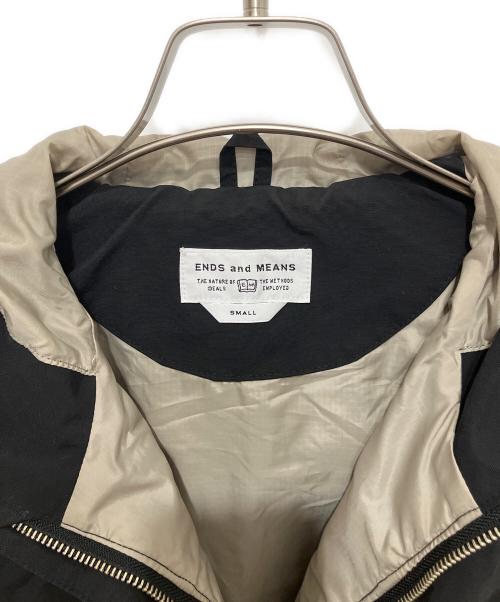 ENDS and MEANS（エンズアンド ミーンズ）ENDS and MEANS (エンズアンド ミーンズ) SANPO JACKET ブラック サイズ:Sの古着・服飾アイテム