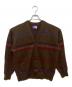 THE NORTHFACE PURPLELABEL（ザ・ノースフェイス パープルレーベル）の古着「Merino Field Striped Cardigan」｜ブラウン