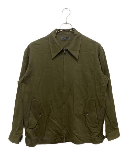 s'yte（サイト）s'yte (サイト) ジップアップジャケット オリーブ サイズ:3の古着・服飾アイテム
