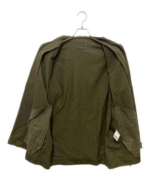 s'yte（サイト）s'yte (サイト) ジップアップジャケット オリーブ サイズ:3の古着・服飾アイテム