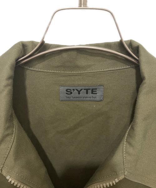 s'yte（サイト）s'yte (サイト) ジップアップジャケット オリーブ サイズ:3の古着・服飾アイテム
