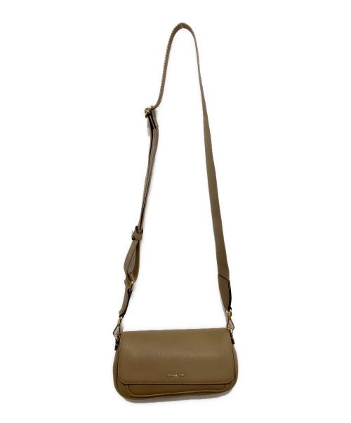 MICHAEL KORS（マイケルコース）MICHAEL KORS (マイケルコース) Jet Set Travel Small Pebbled Leather Crossbody Bag With Pouch ベージュ 未使用品の古着・服飾アイテム
