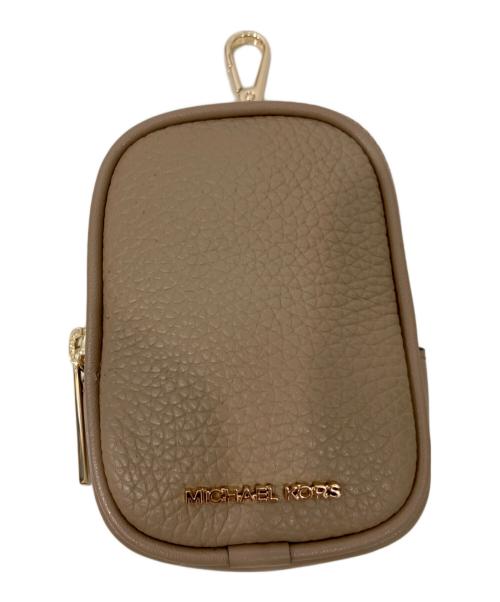MICHAEL KORS（マイケルコース）MICHAEL KORS (マイケルコース) Jet Set Travel Small Pebbled Leather Crossbody Bag With Pouch ベージュ 未使用品の古着・服飾アイテム