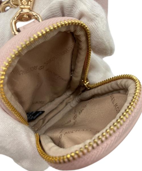 MICHAEL KORS（マイケルコース）MICHAEL KORS (マイケルコース) Jet Set Travel Small Pebbled Leather Crossbody Bag With Pouch ライトピンクの古着・服飾アイテム