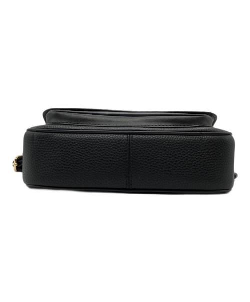 MICHAEL KORS（マイケルコース）MICHAEL KORS (マイケルコース) Jet Set Travel Small Pebbled Leather Crossbody Bag With Pouch ブラックの古着・服飾アイテム
