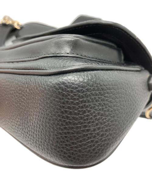 MICHAEL KORS（マイケルコース）MICHAEL KORS (マイケルコース) Jet Set Travel Small Pebbled Leather Crossbody Bag With Pouch ブラックの古着・服飾アイテム
