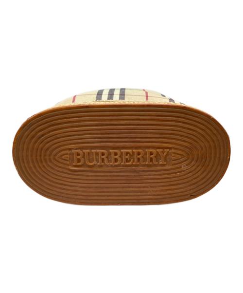 BURBERRY（バーバリー）BURBERRY (バーバリー) ノバチェックバケツ型トートバッグ ベージュの古着・服飾アイテム