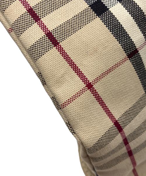 BURBERRY（バーバリー）BURBERRY (バーバリー) ノバチェックバケツ型トートバッグ ベージュの古着・服飾アイテム
