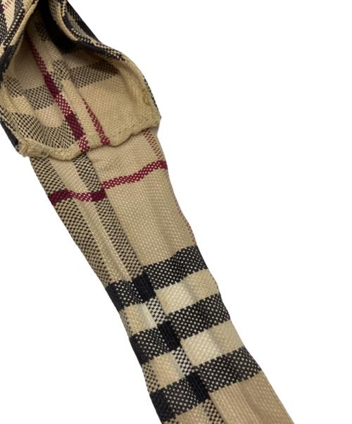 BURBERRY（バーバリー）BURBERRY (バーバリー) ノバチェックバケツ型トートバッグ ベージュの古着・服飾アイテム