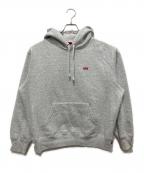 SUPREMEシュプリーム）の古着「Small Box Logo Hooded Sweatshirt」｜グレー