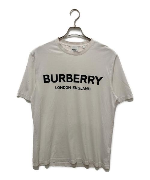 BURBERRY LONDON（バーバリーロンドン）BURBERRY LONDON (バーバリーロンドン) ロゴtシャツ ホワイト サイズ:Sの古着・服飾アイテム