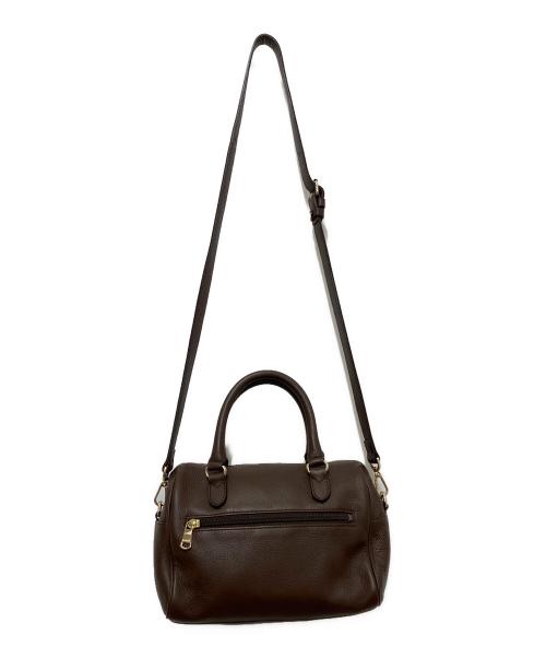 russet（ラシット）russet (ラシット) レザー2WAYミニボストンバッグ ブラウンの古着・服飾アイテム