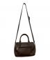 russet (ラシット) レザー2WAYミニボストンバッグ ブラウン：12000円