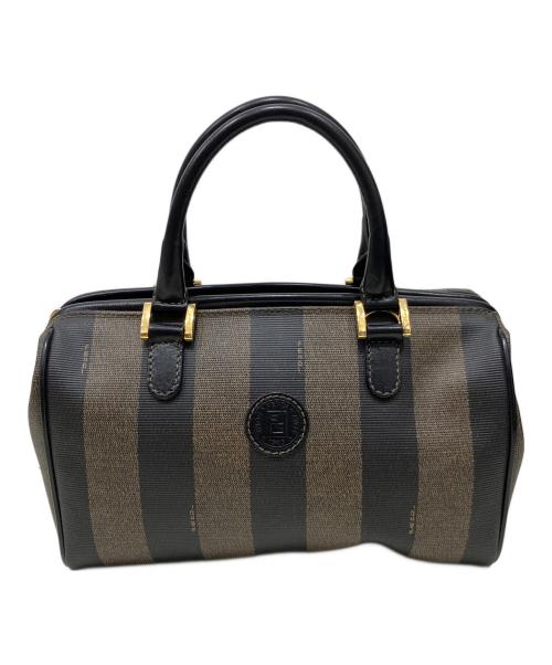 FENDI（フェンディ）FENDI (フェンディ) ペカン ハンドバッグ ブラウンの古着・服飾アイテム