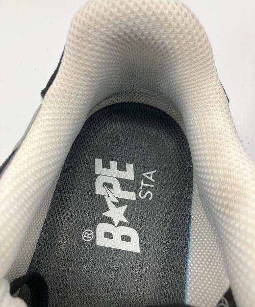 BAPESTA（ベイプスタ）BAPESTA (ベイプスタ) ローカットスニーカー ブラック×ピンク サイズ:27の古着・服飾アイテム