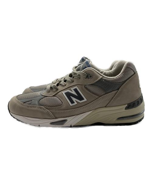 NEW BALANCE（ニューバランス）NEW BALANCE (ニューバランス) ローカットスニーカー グレー×ネイビー サイズ:7 1/2 (USA)の古着・服飾アイテム