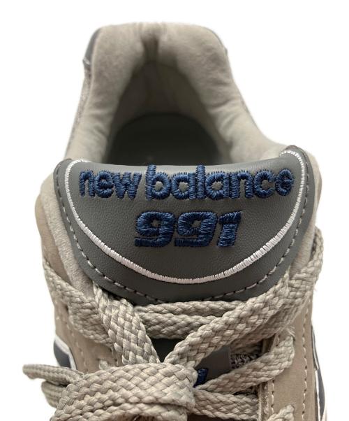 NEW BALANCE（ニューバランス）NEW BALANCE (ニューバランス) ローカットスニーカー グレー×ネイビー サイズ:7 1/2 (USA)の古着・服飾アイテム