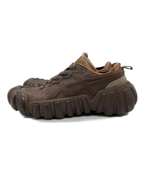 Onitsuka Tiger（オニツカタイガー）Onitsuka Tiger (オニツカタイガー) ローカットスニーカー ブラウン サイズ:28の古着・服飾アイテム