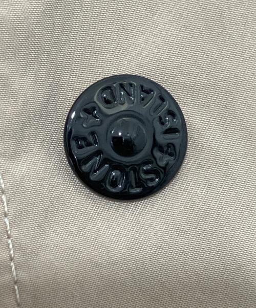 STONE ISLAND（ストーンアイランド）STONE ISLAND (ストーンアイランド) Logo Patch Buttoned Jacket ベージュ サイズ:Lの古着・服飾アイテム