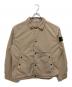 STONE ISLAND（ストーンアイランド）の古着「Logo Patch Buttoned Jacket」｜ベージュ