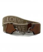 LOEWEロエベ）の古着「アナグラムショルダーストラップ」｜ベージュ