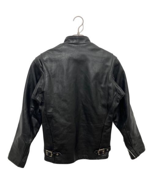 Schott（ショット）Schott (ショット) ライナー付レザージャケット ブラック サイズ:32の古着・服飾アイテム