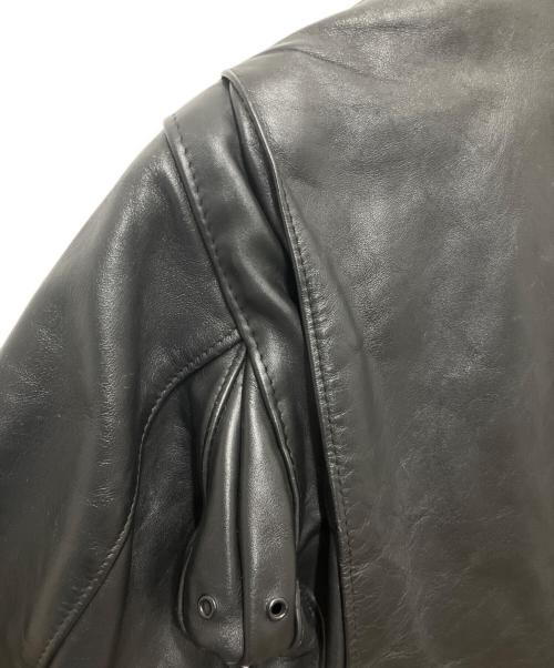 Schott（ショット）Schott (ショット) ライナー付レザージャケット ブラック サイズ:32の古着・服飾アイテム