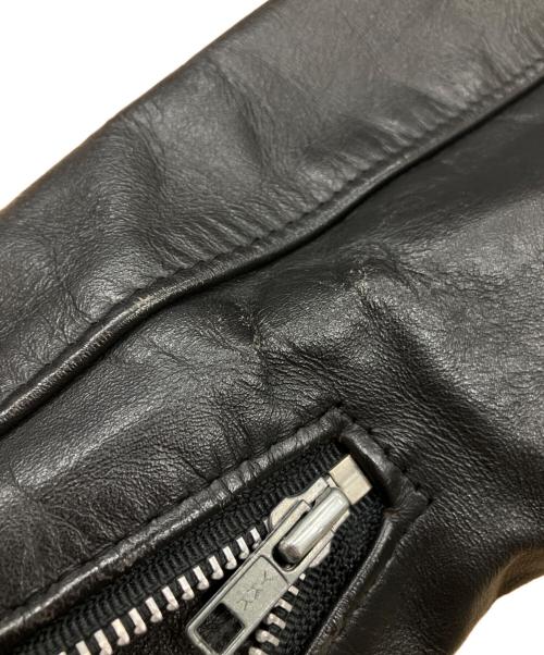 Schott（ショット）Schott (ショット) ライナー付レザージャケット ブラック サイズ:32の古着・服飾アイテム
