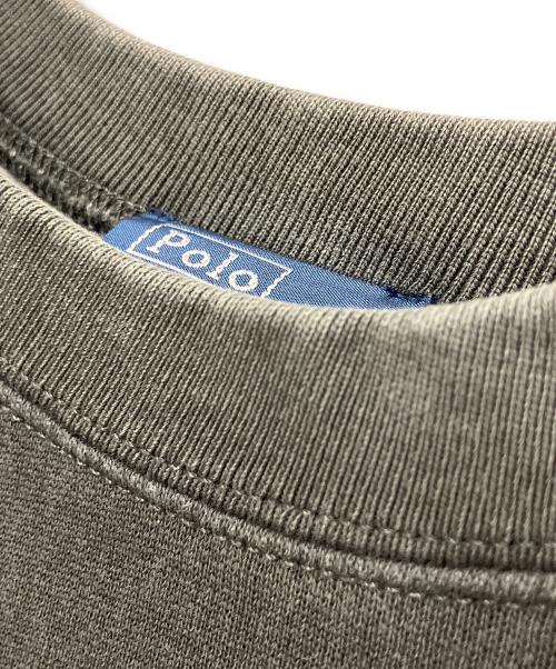 POLO RALPH LAUREN（ポロ・ラルフローレン）POLO RALPH LAUREN (ポロ・ラルフローレン) プリントスウェット ブラック サイズ:SIZE XSの古着・服飾アイテム