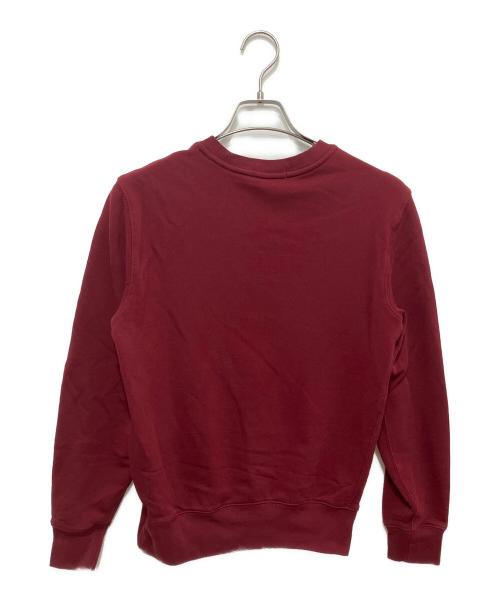 POLO RALPH LAUREN（ポロ・ラルフローレン）POLO RALPH LAUREN (ポロ・ラルフローレン) プリントスウェット ボルドー サイズ:XSの古着・服飾アイテム