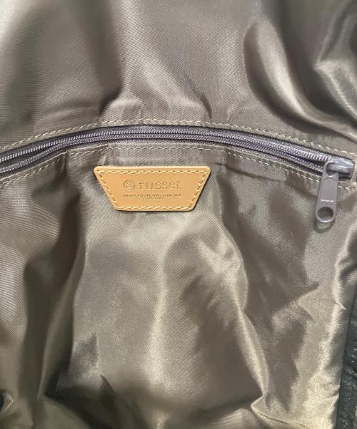 russet（ラシット）russet (ラシット) リュック ネイビーの古着・服飾アイテム