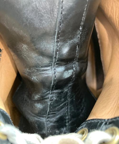 brother bridge（ブラザーブリッジ）brother bridge (ブラザーブリッジ) ラインマンブーツ ブラック サイズ:9の古着・服飾アイテム
