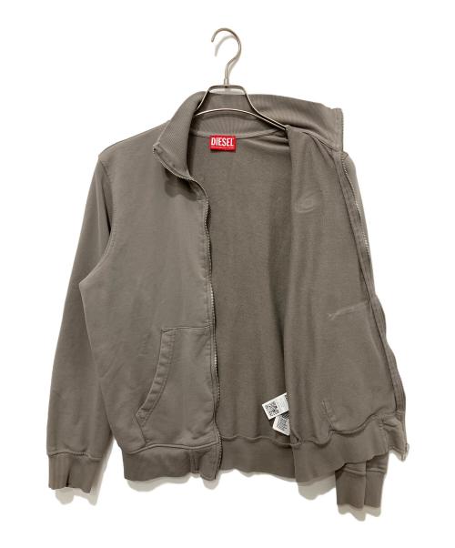 DIESEL（ディーゼル）DIESEL (ディーゼル) ジップアップスウェット ベージュ サイズ:SIZE Sの古着・服飾アイテム