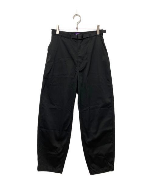 THE NORTHFACE PURPLELABEL（ザ・ノースフェイス パープルレーベル）THE NORTHFACE PURPLELABEL (ザ・ノースフェイス パープルレーベル) Chino Wide Tapered Field Pants ブラック サイズ:SIZE WSの古着・服飾アイテム