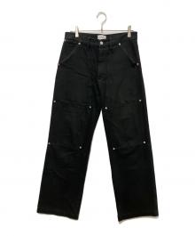 TANAKA（タナカ）の古着「WORK JEAN TROUSERS」｜ブラック
