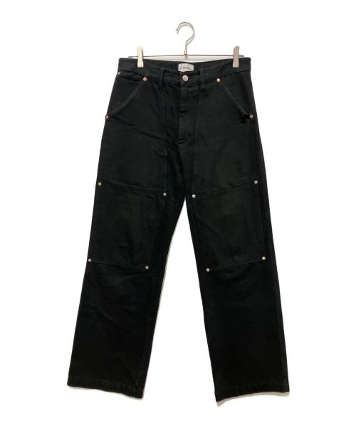 TANAKA（タナカ）TANAKA (タナカ) WORK JEAN TROUSERS ブラック サイズ:30の古着・服飾アイテム
