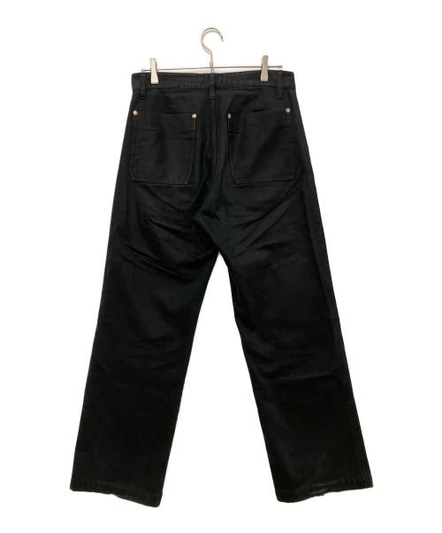 TANAKA（タナカ）TANAKA (タナカ) WORK JEAN TROUSERS ブラック サイズ:30の古着・服飾アイテム
