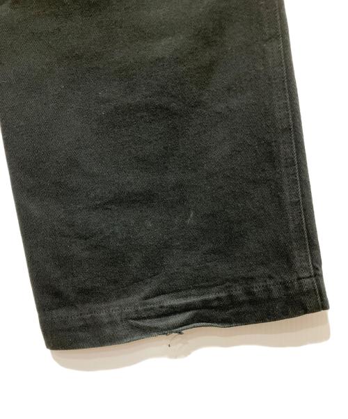 TANAKA（タナカ）TANAKA (タナカ) WORK JEAN TROUSERS ブラック サイズ:30の古着・服飾アイテム