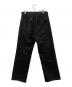 TANAKA (タナカ) WORK JEAN TROUSERS ブラック サイズ:30：15000円