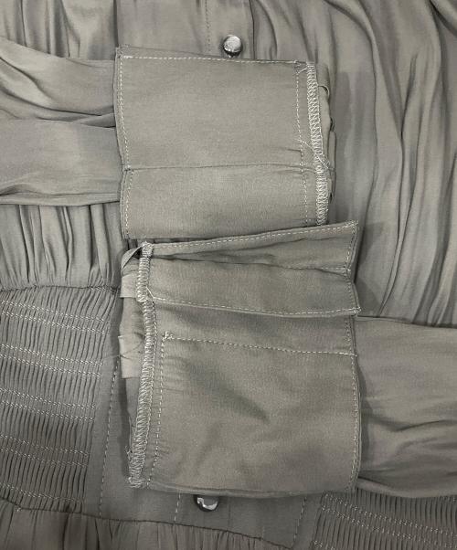 COCODEAL（ココディール）COCODEAL (ココディール) ウエストシャーリングシャツワンピース ブラウン サイズ:SIZE2の古着・服飾アイテム