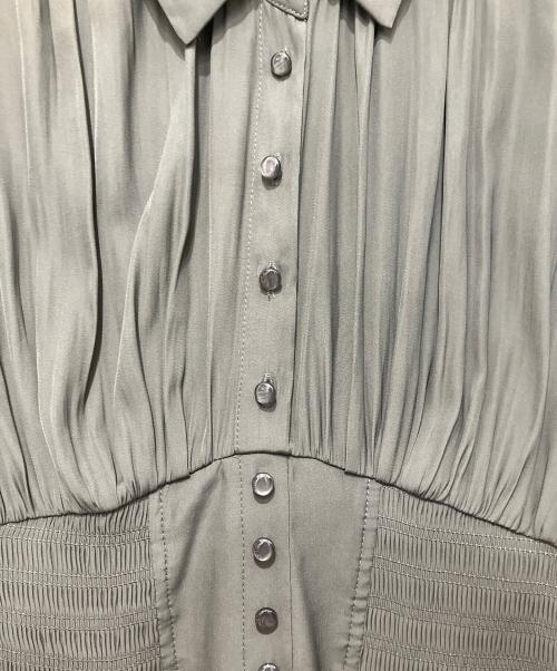 COCODEAL（ココディール）COCODEAL (ココディール) ウエストシャーリングシャツワンピース ブラウン サイズ:SIZE2の古着・服飾アイテム
