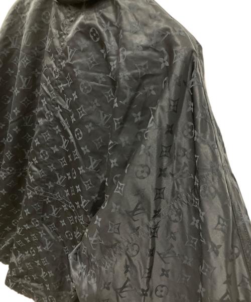 LOUIS VUITTON（ルイ ヴィトン）LOUIS VUITTON (ルイ ヴィトン) シャイニーモノグラムショートパーカー ブラック サイズ:34の古着・服飾アイテム