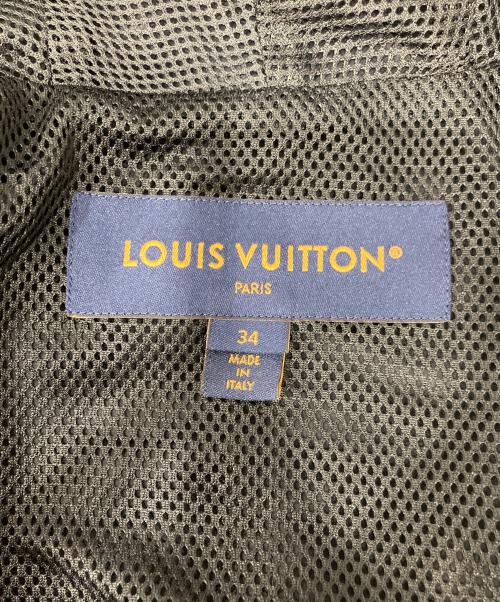 LOUIS VUITTON（ルイ ヴィトン）LOUIS VUITTON (ルイ ヴィトン) シャイニーモノグラムショートパーカー ブラック サイズ:34の古着・服飾アイテム