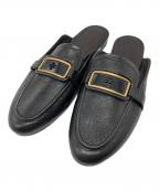 TORY BURCHトリーバーチ）の古着「ジョージアバックレスローファー」｜ブラック